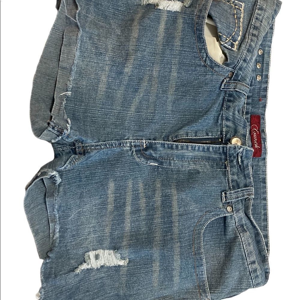 Crunch Size 20 jeans, some wear, small 20, good condition, “crunch” symbol broke